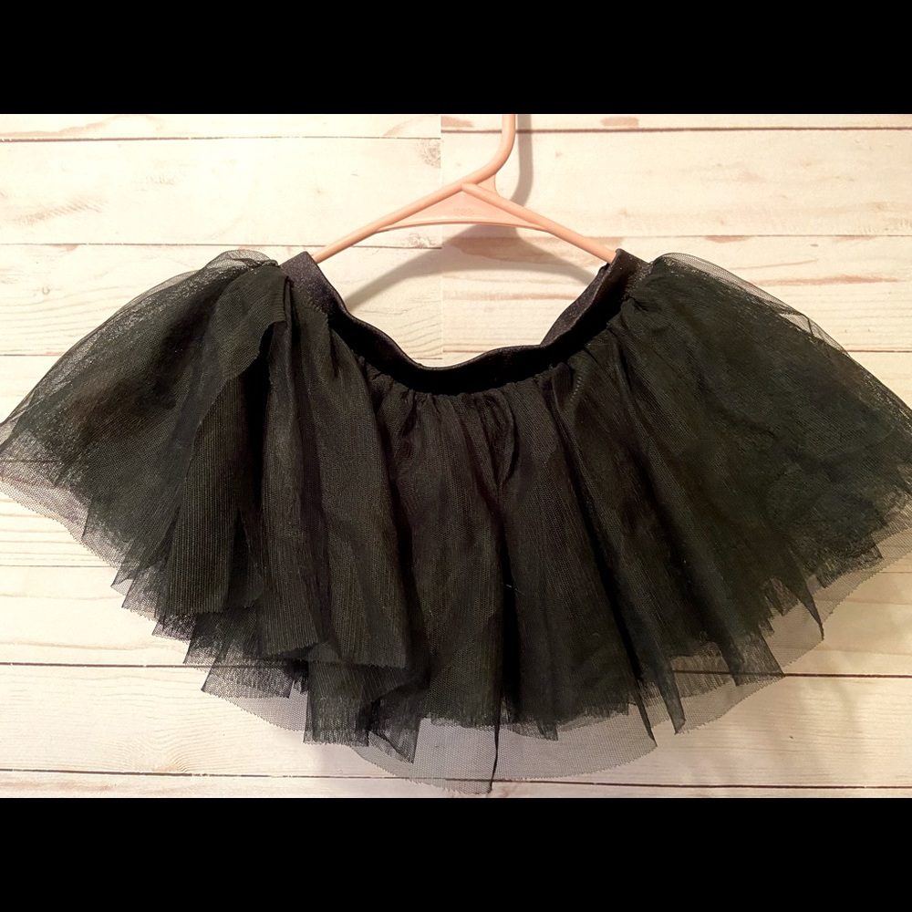 Girls Bloch tutu black size 6x